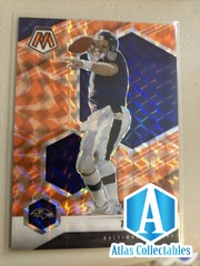 2021 Panini Mosaic Reactive Orange Prizm Trent Dilfer #22